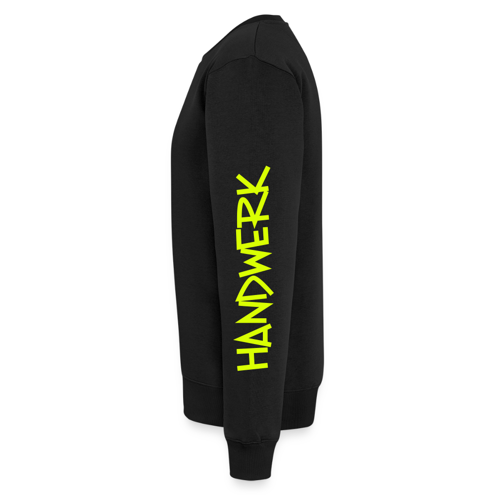 Unisex Premium Pullover "Schweisser" neongelb