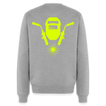 Unisex Premium Pullover "Schweisser" neongelb