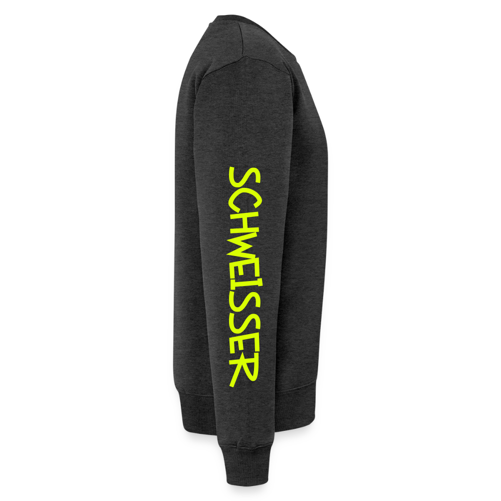 Unisex Premium Pullover "Schweisser" neongelb