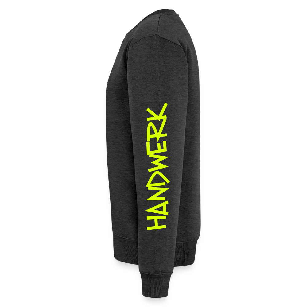 Unisex Premium Pullover "Schweisser" neongelb