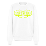 Unisex Premium Pullover "Heizungsbauer" neongelb