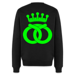 Unisex Premium Pullover "Bäcker" neongrün