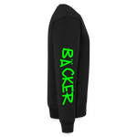 Unisex Premium Pullover "Bäcker" neongrün