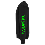 Unisex Premium Pullover "Bäcker" neongrün