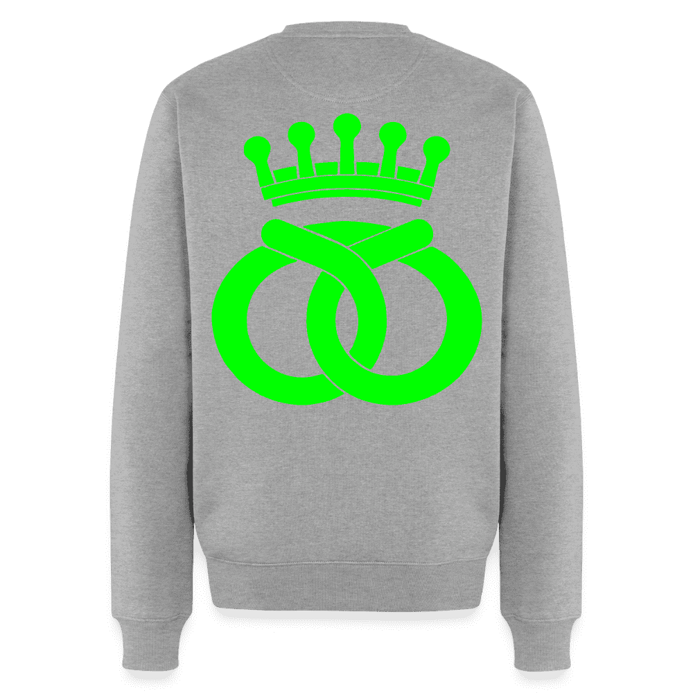 Unisex Premium Pullover "Bäcker" neongrün