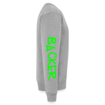 Unisex Premium Pullover "Bäcker" neongrün