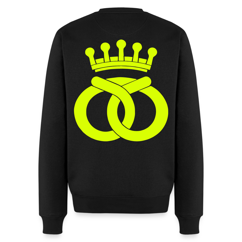 Unisex Premium Pullover "Bäcker" neongelb