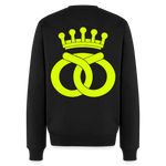 Unisex Premium Pullover "Bäcker" neongelb