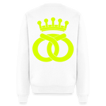 Unisex Premium Pullover "Bäcker" neongelb