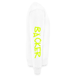 Unisex Premium Pullover "Bäcker" neongelb