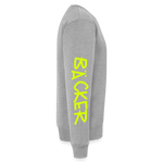 Unisex Premium Pullover "Bäcker" neongelb
