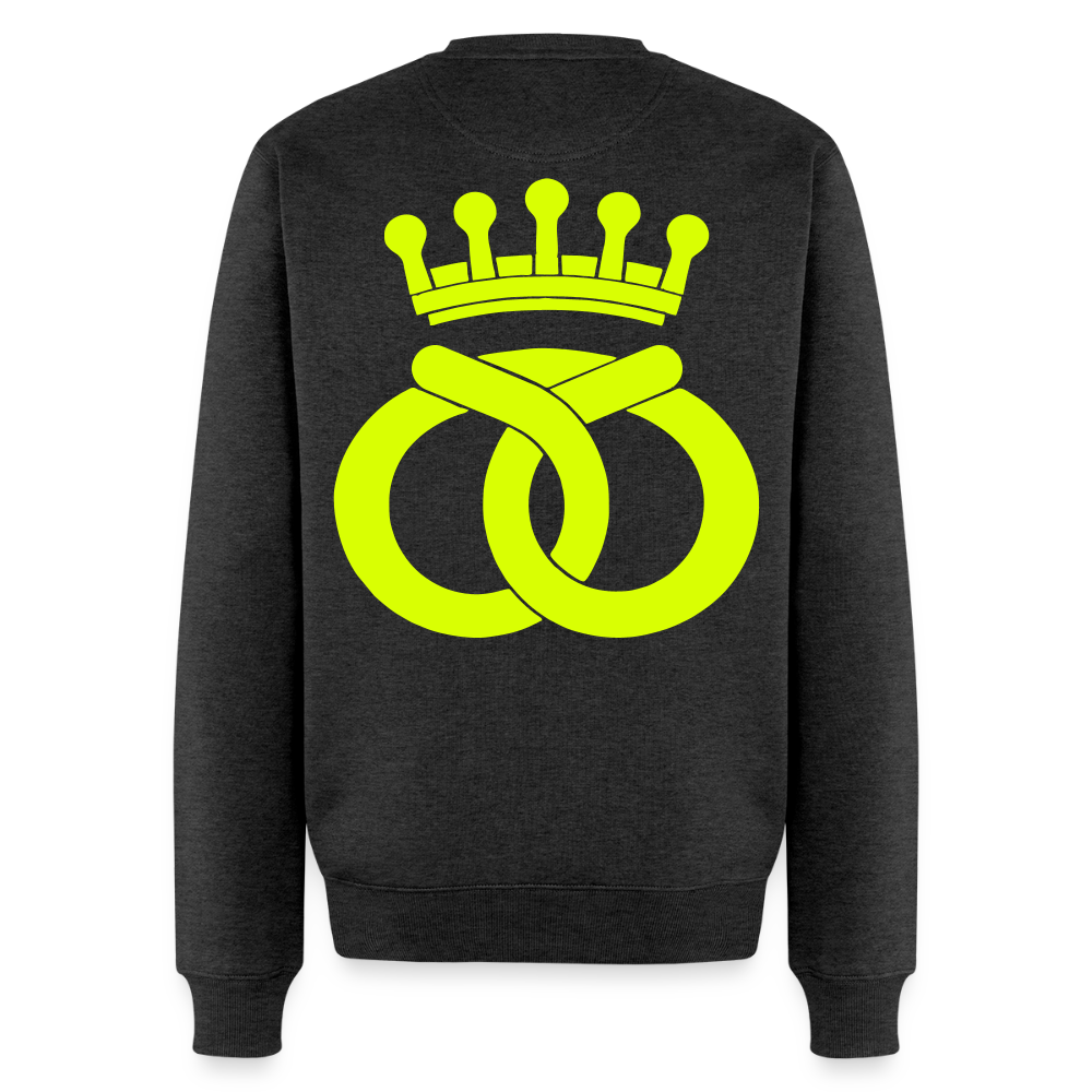 Unisex Premium Pullover "Bäcker" neongelb