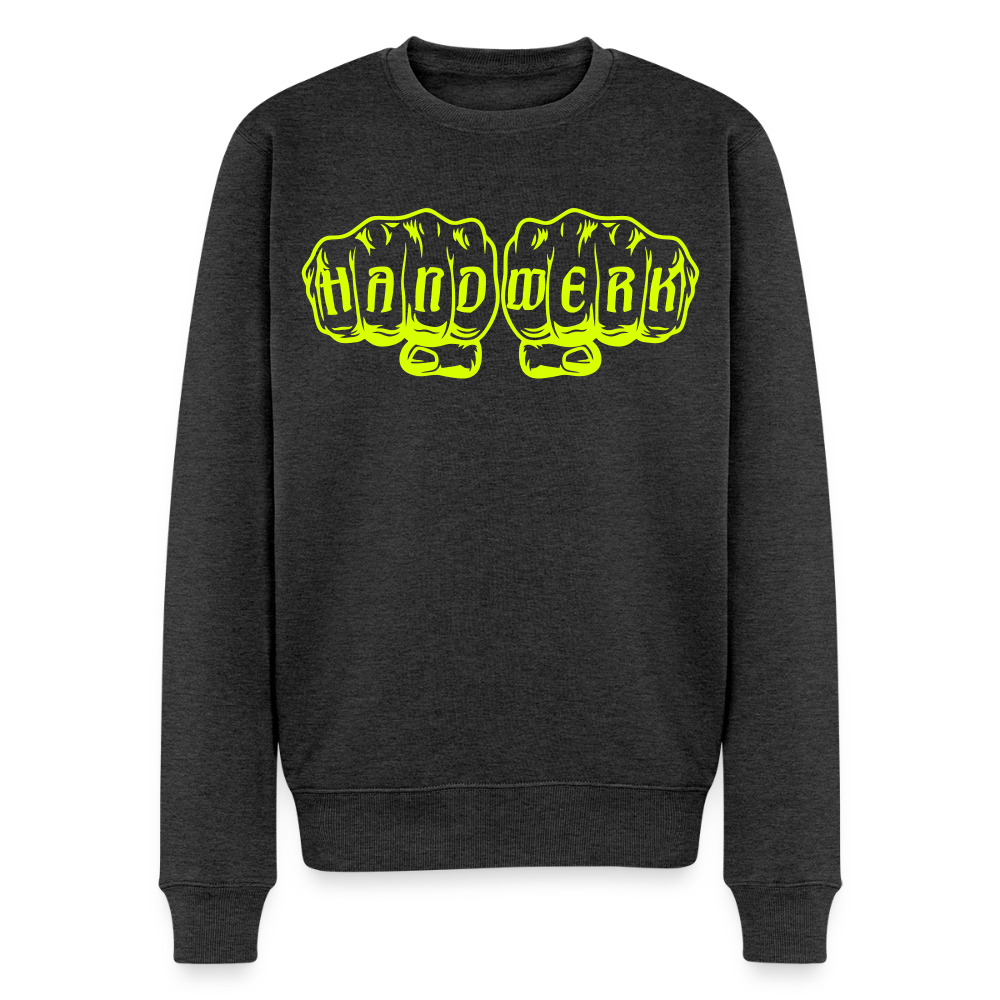 Unisex Premium Pullover "Bäcker" neongelb