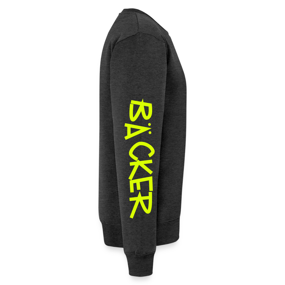 Unisex Premium Pullover "Bäcker" neongelb