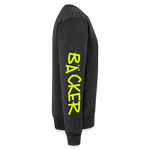 Unisex Premium Pullover "Bäcker" neongelb