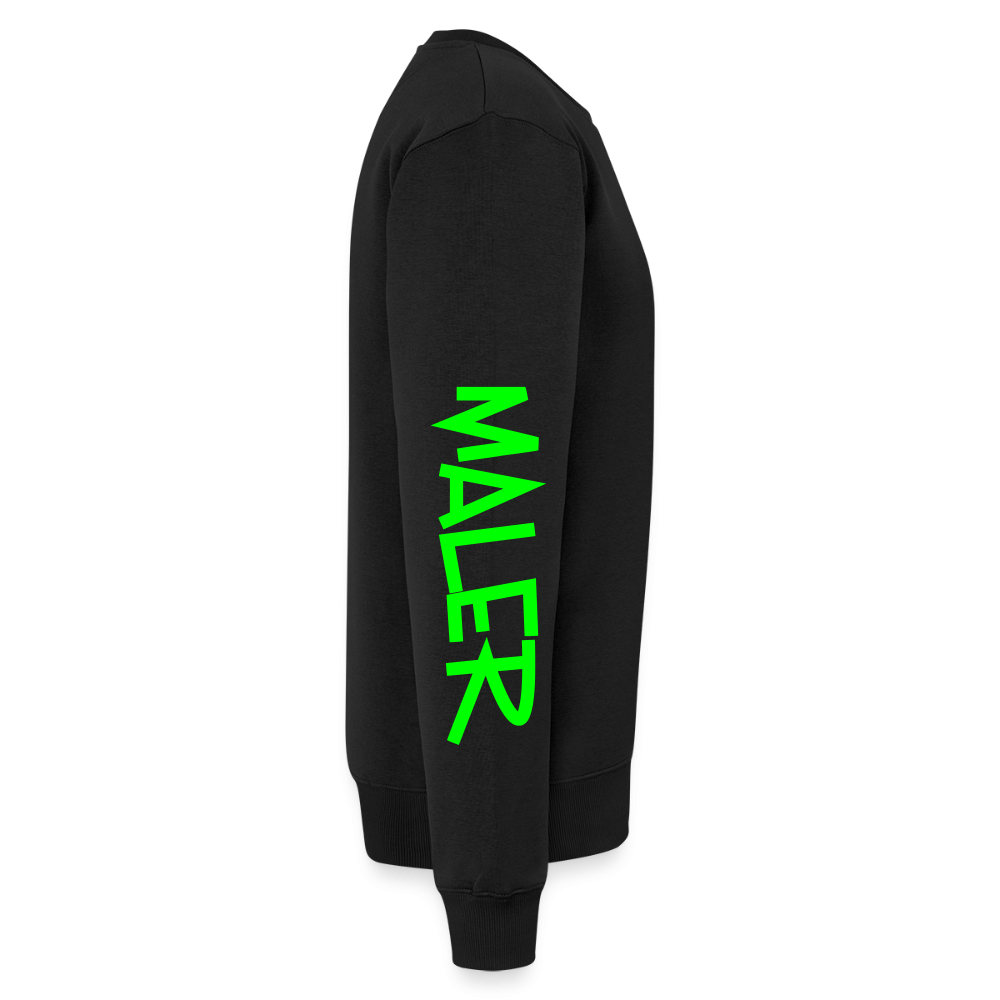 Unisex Premium Pullover "Maler" neongrün