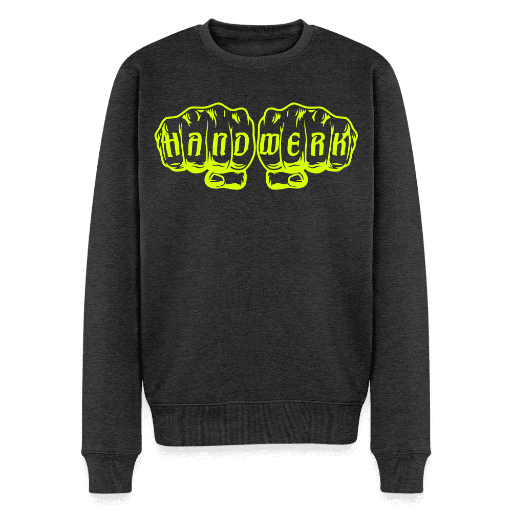 Unisex Premium Pullover "Maler" neongelb