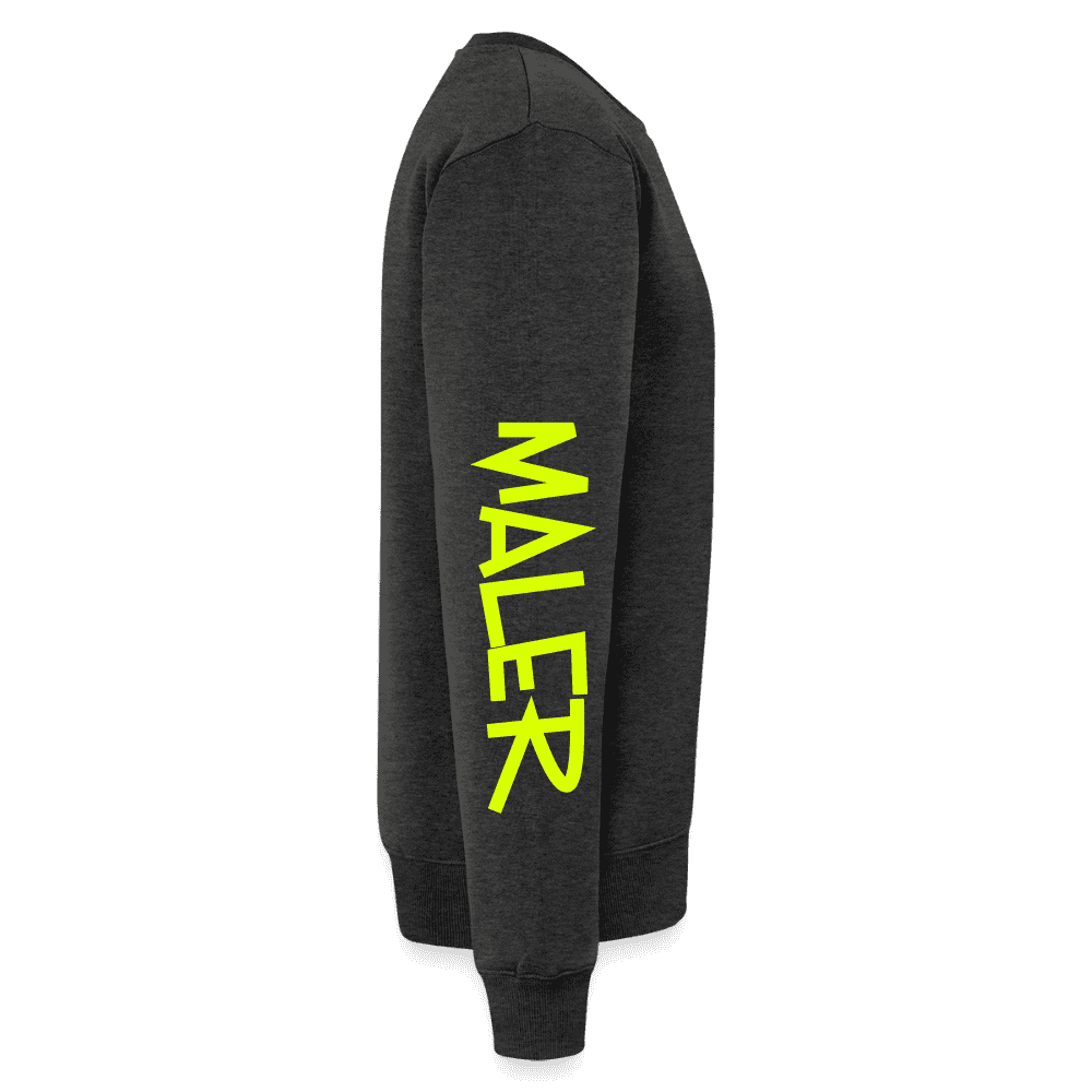 Unisex Premium Pullover "Maler" neongelb