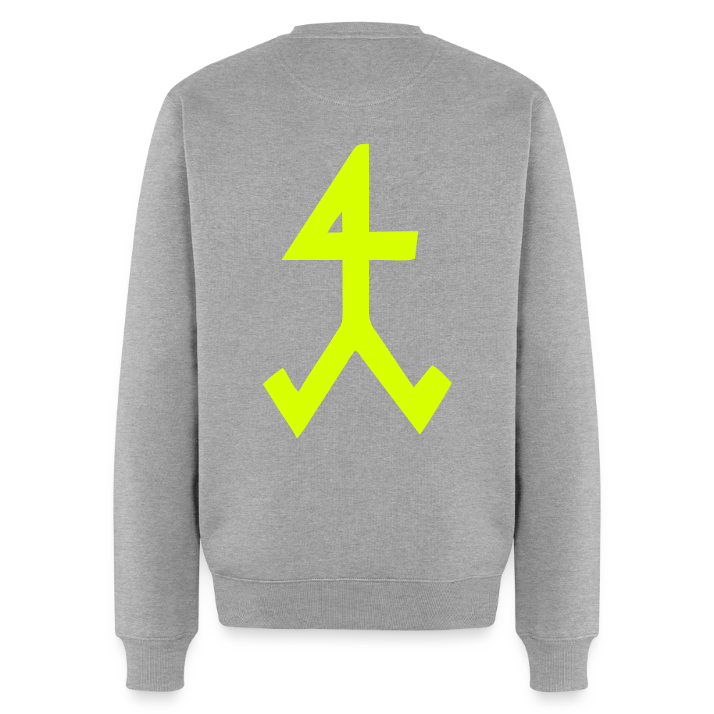 Unisex Premium Pullover "Steinmetz" neongelb