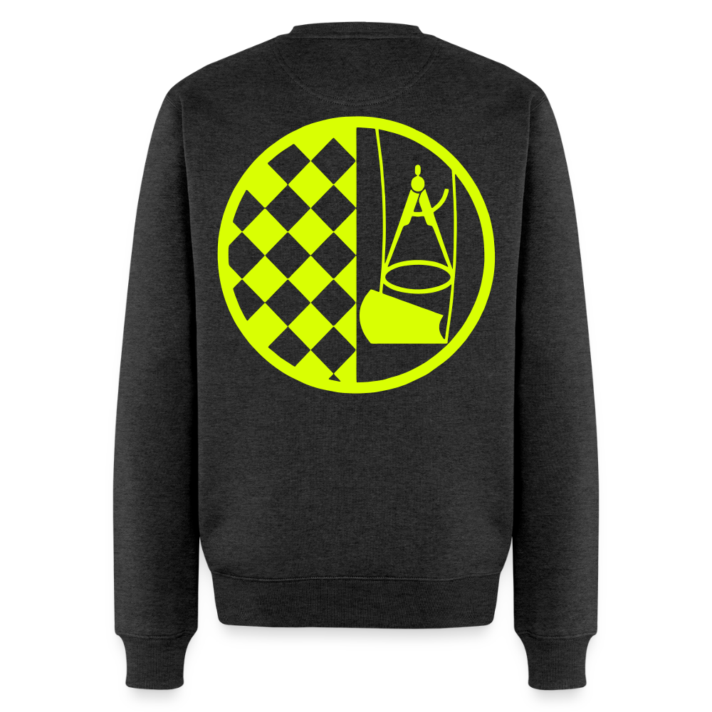 Unisex Premium Pullover "Bodenleger" neongelb