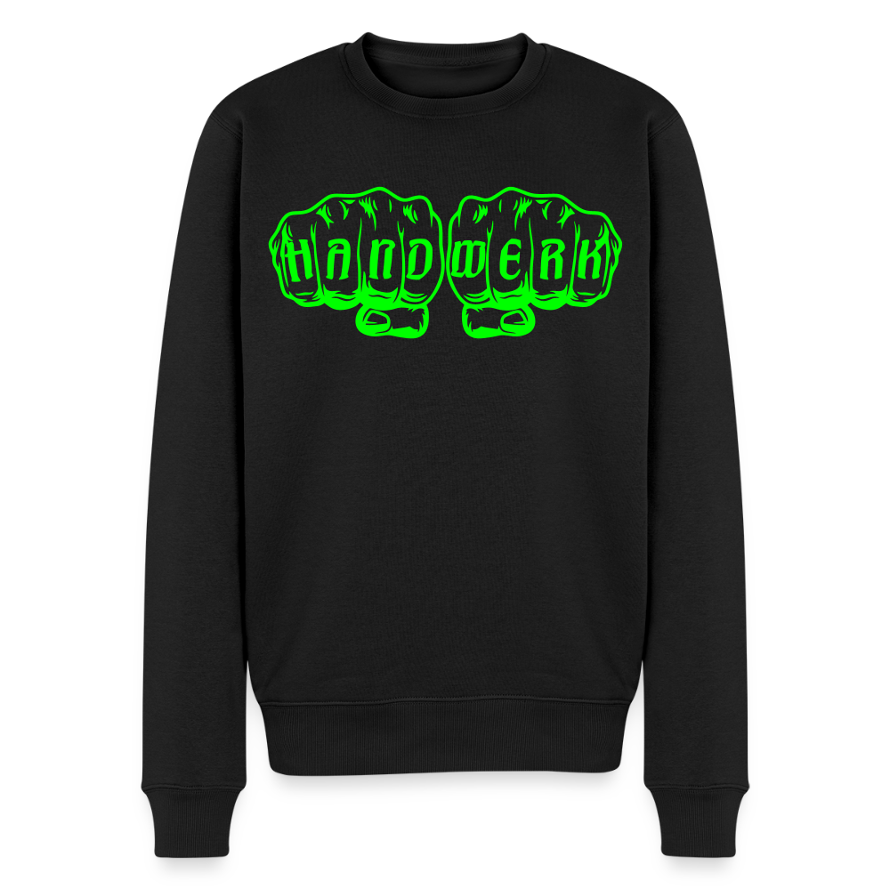 Unisex Premium Pullover "Raumausstatter" neongrün