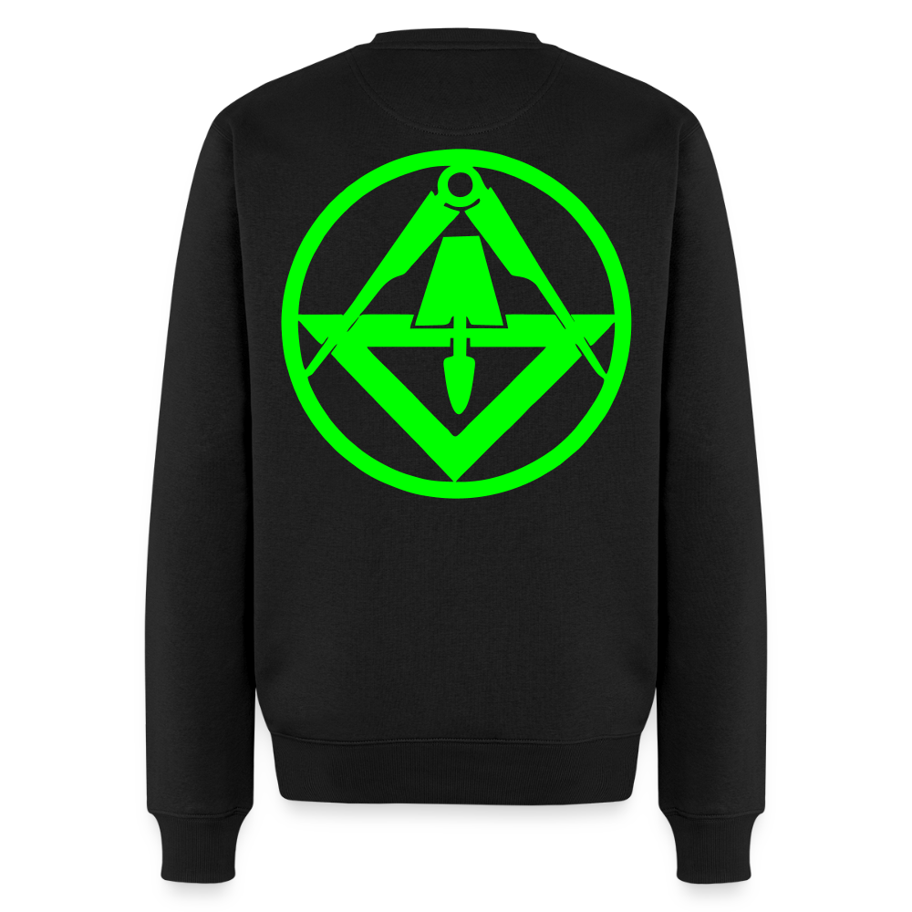 Unisex Premium Pullover "Stuckateur" neongrün
