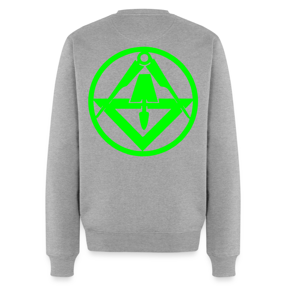 Unisex Premium Pullover "Stuckateur" neongrün