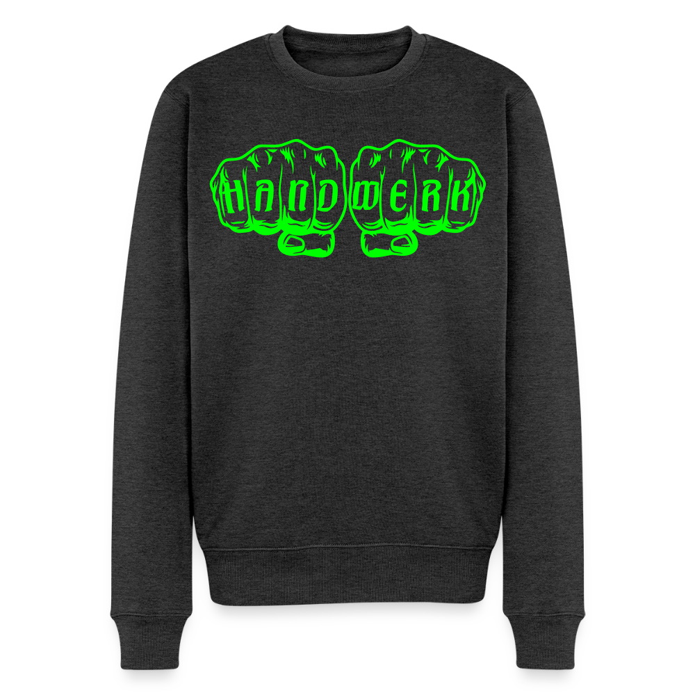 Unisex Premium Pullover "Stuckateur" neongrün