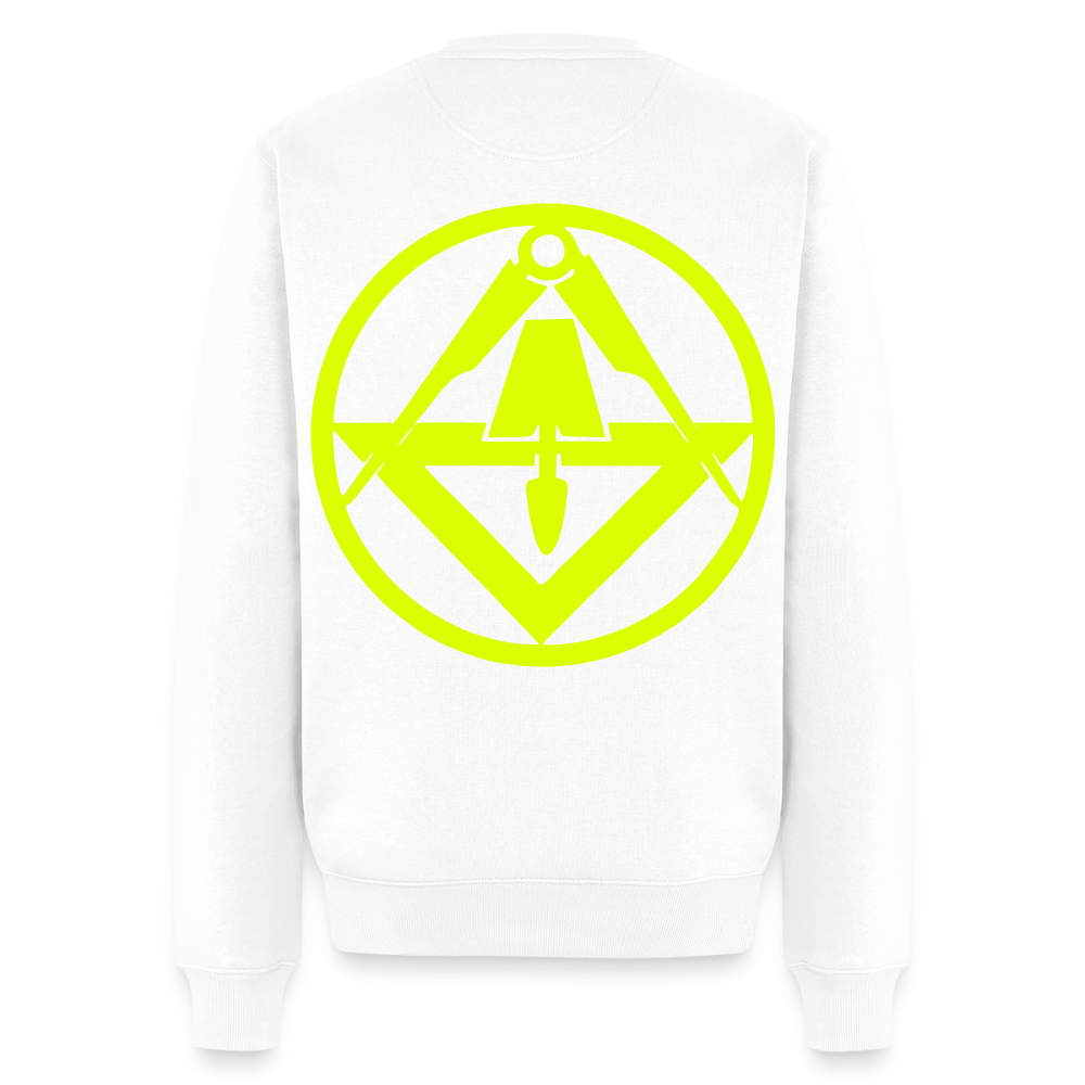 Unisex Premium Pullover "Stuckateur" neongelb