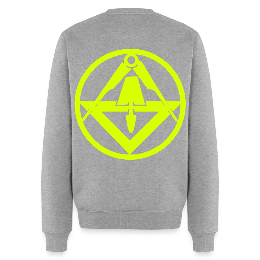 Unisex Premium Pullover "Stuckateur" neongelb