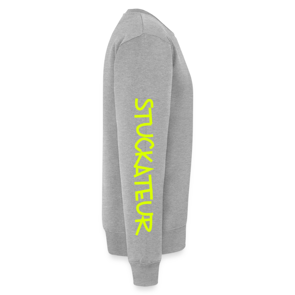 Unisex Premium Pullover "Stuckateur" neongelb