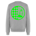 Unisex Premium Pullover "Bodenleger" neongrün
