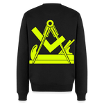 Unisex Premium Pullover "Tischler" neongelb