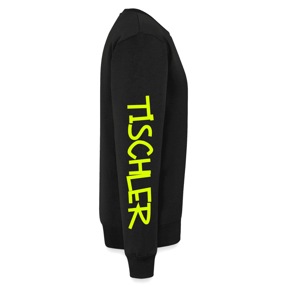 Unisex Premium Pullover "Tischler" neongelb