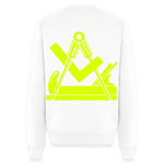 Unisex Premium Pullover "Tischler" neongelb