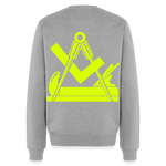 Unisex Premium Pullover "Tischler" neongelb