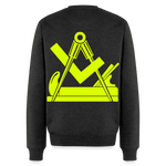 Unisex Premium Pullover "Tischler" neongelb