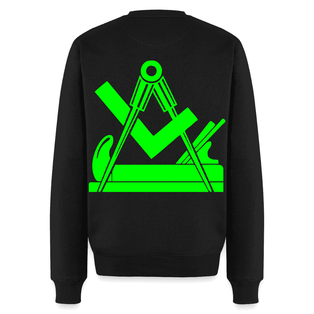 Unisex Premium Pullover "Tischler" neongrün Namma Markt