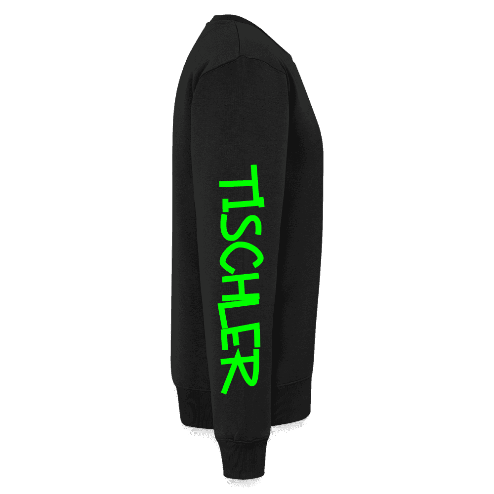Unisex Premium Pullover "Tischler" neongrün Namma Markt
