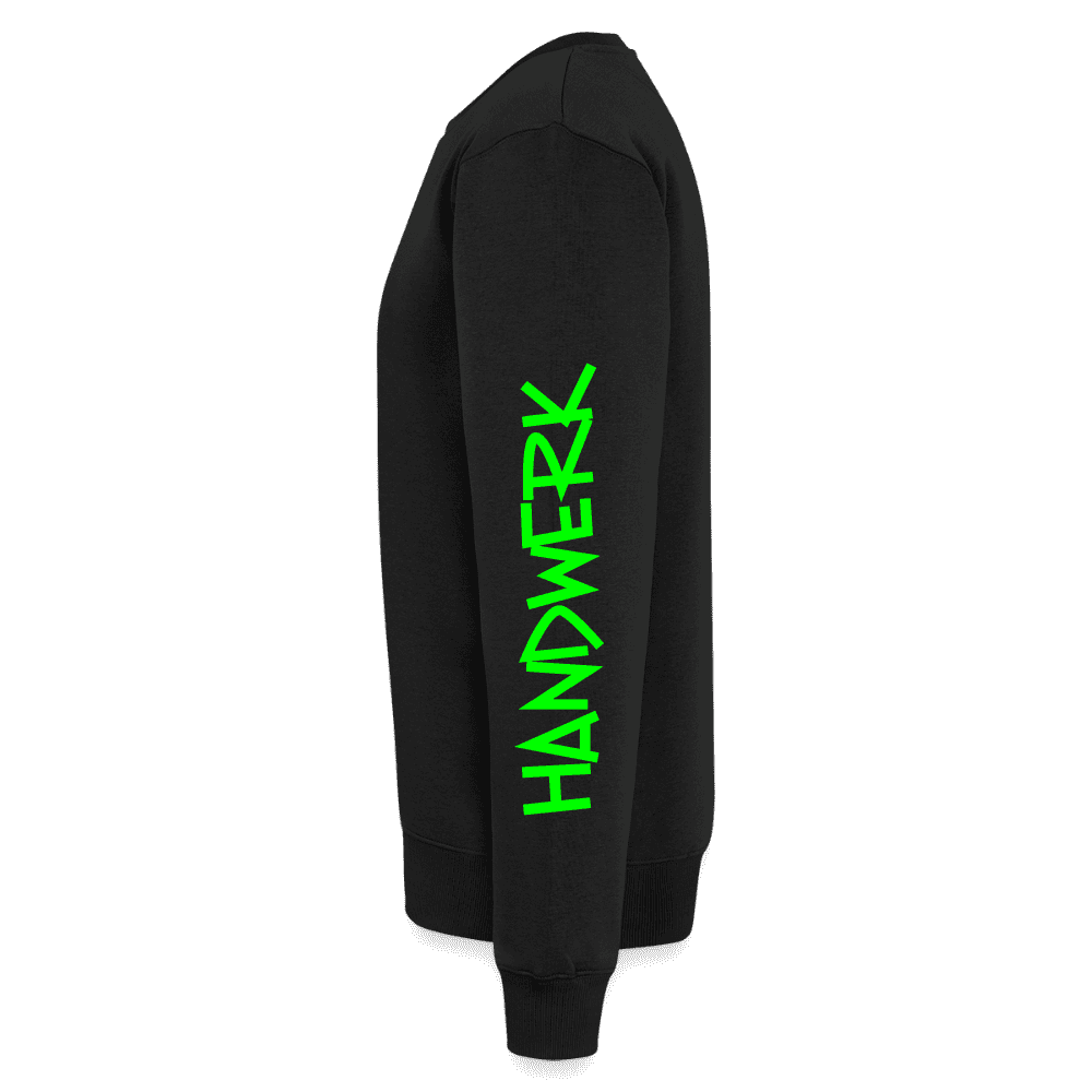 Unisex Premium Pullover "Tischler" neongrün Namma Markt