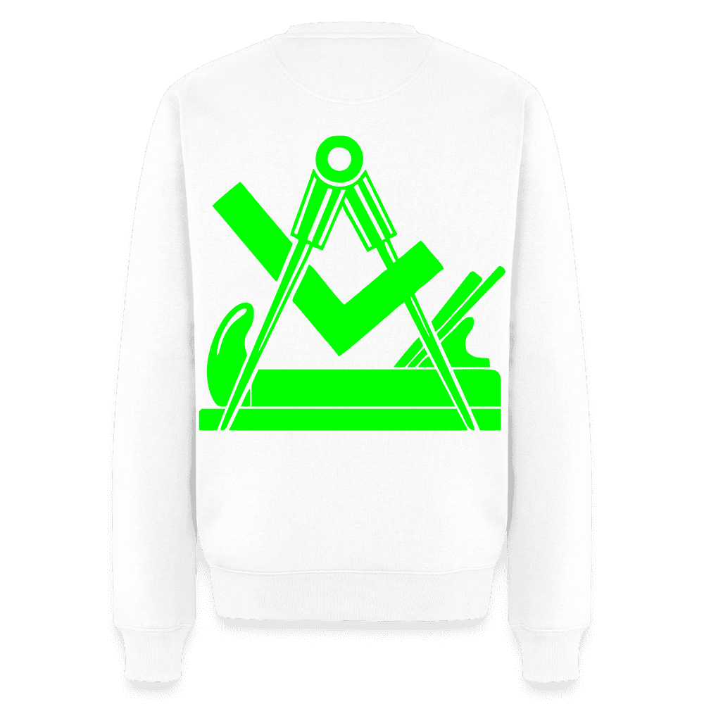 Unisex Premium Pullover "Tischler" neongrün Namma Markt