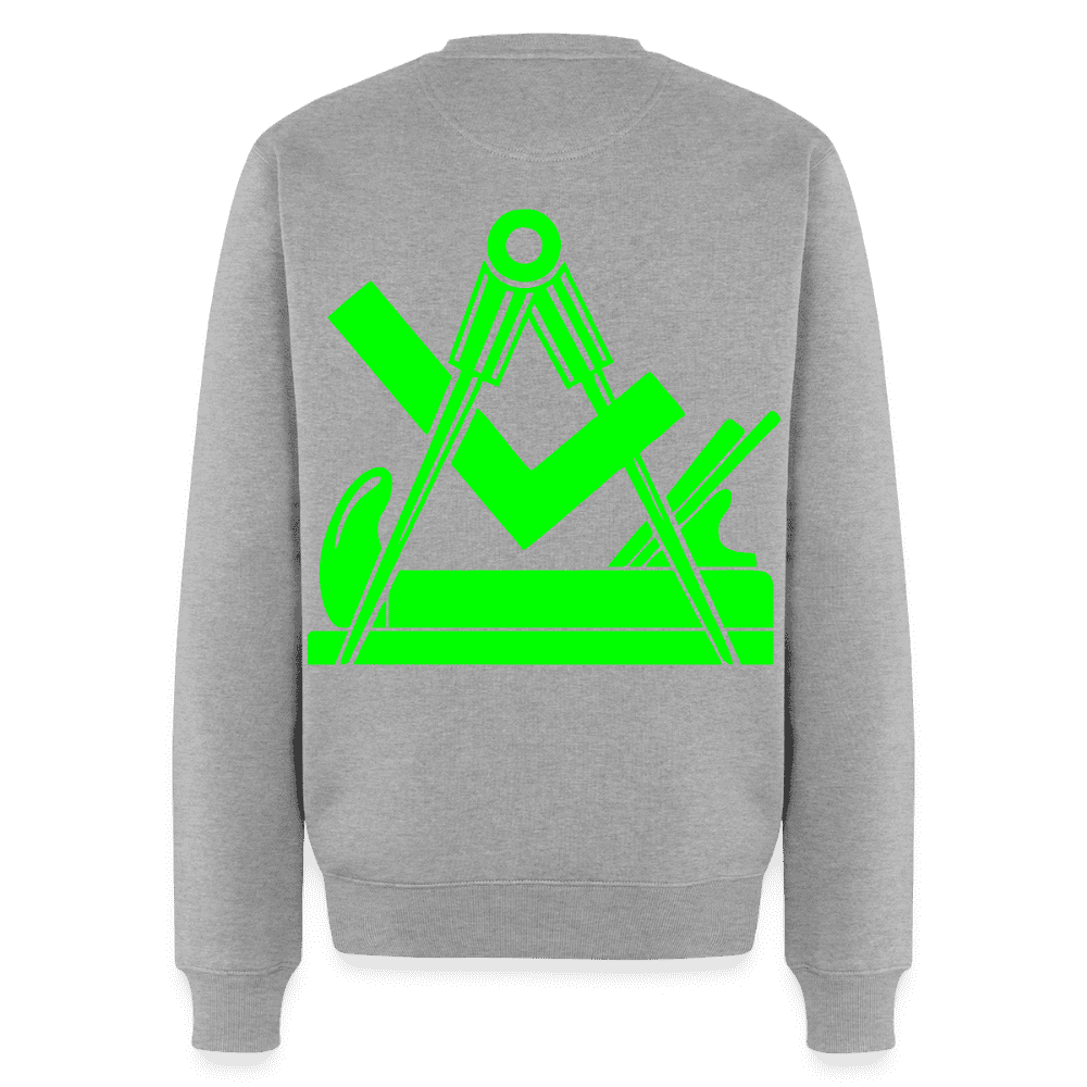 Unisex Premium Pullover "Tischler" neongrün Namma Markt