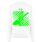 Unisex Premium Pullover "Fliesenleger" neongrün