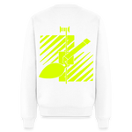 Unisex Premium Pullover "Fliesenleger" neongelb