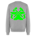 Unisex Premium Pullover "Metallbauer" neongrün