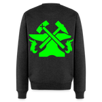 Unisex Premium Pullover "Metallbauer" neongrün