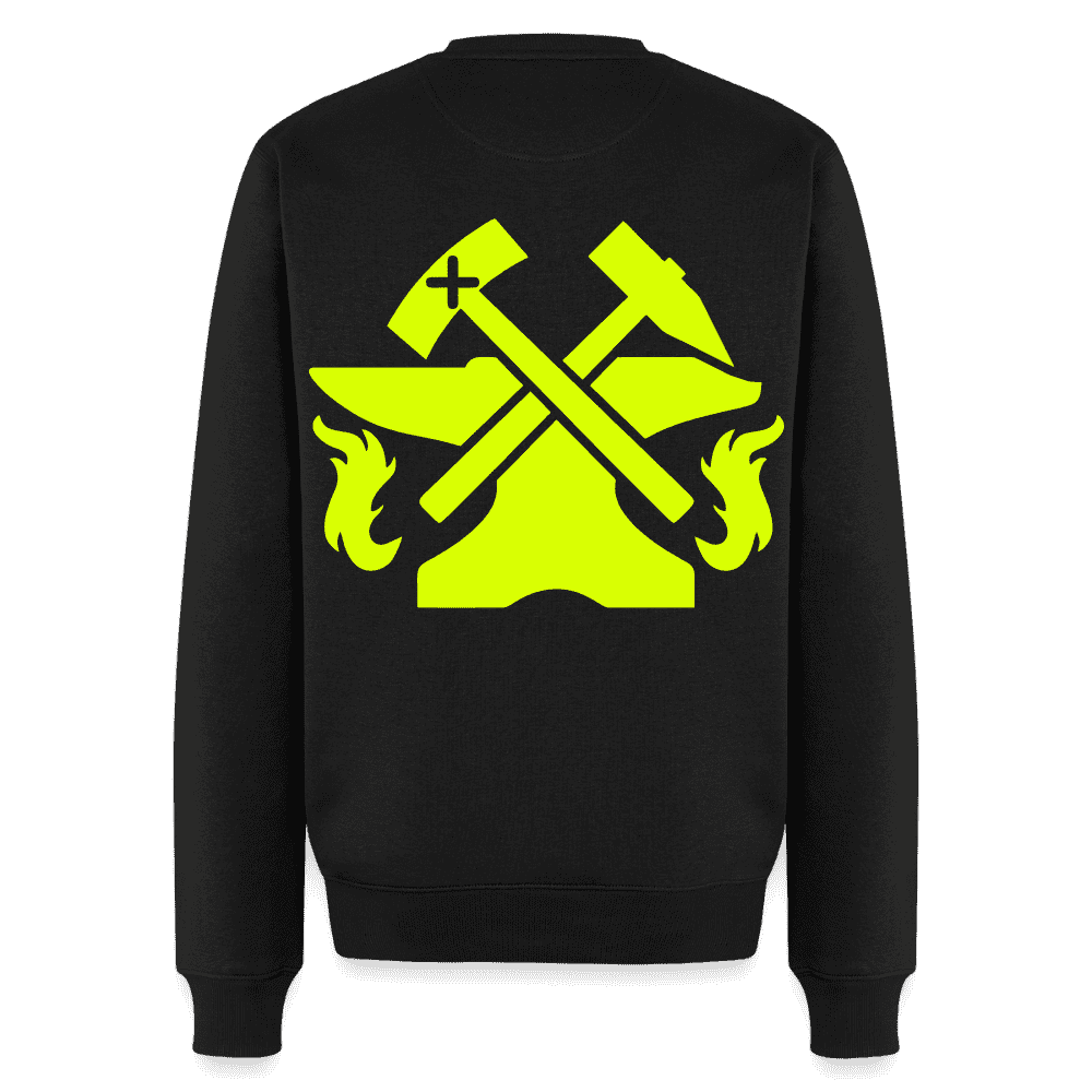 Unisex Premium Pullover "Metallbauer" neongelb Namma Markt