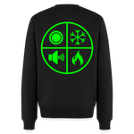 Unisex Premium Pullover "Isolierer" neongrün
