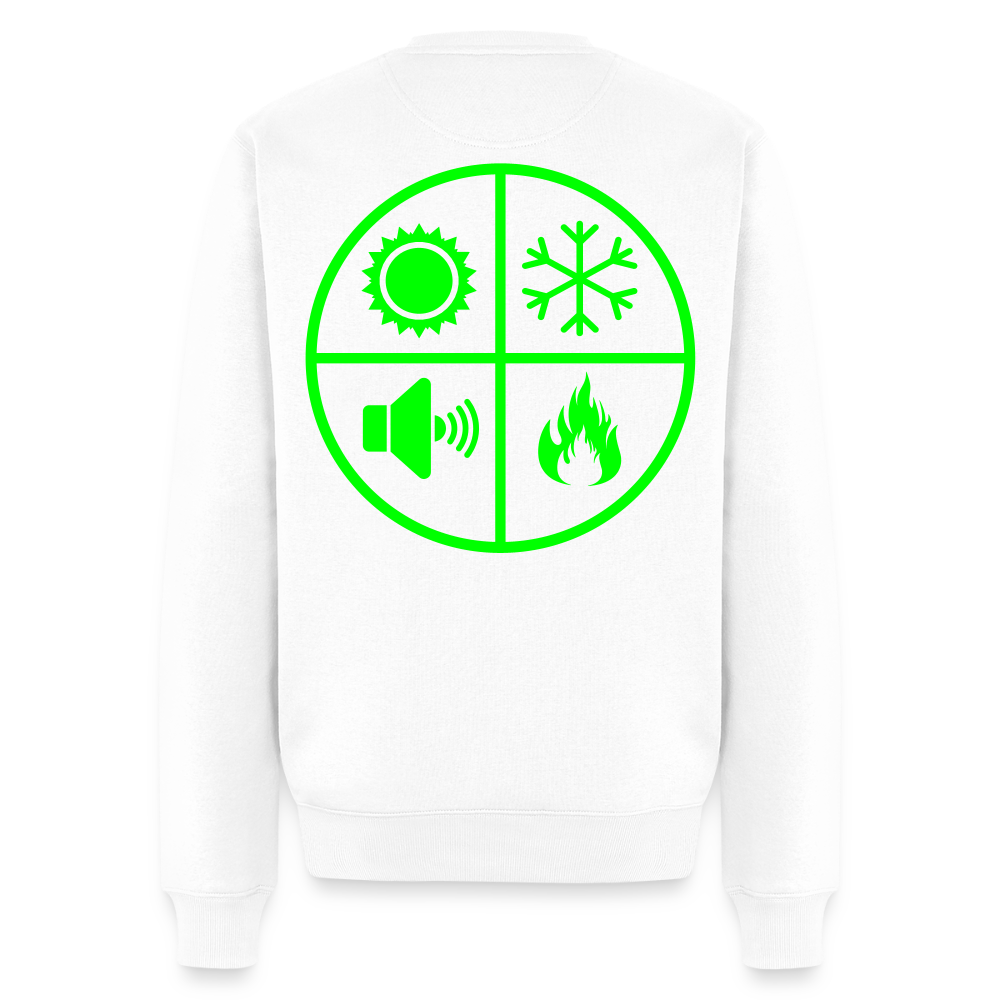 Unisex Premium Pullover "Isolierer" neongrün