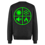 Unisex Premium Pullover "Isolierer" neongrün